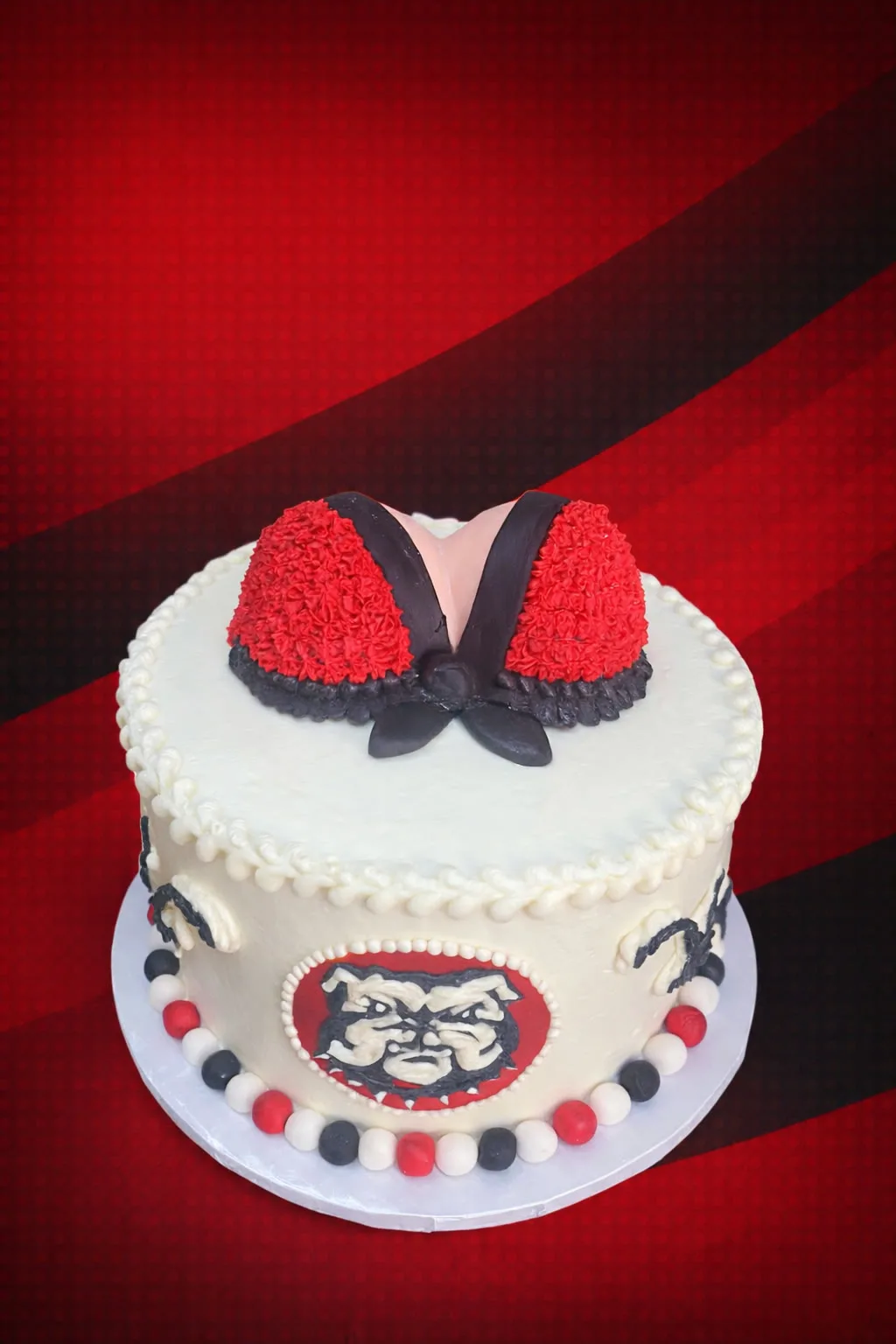 Georgia Bulldogs cake