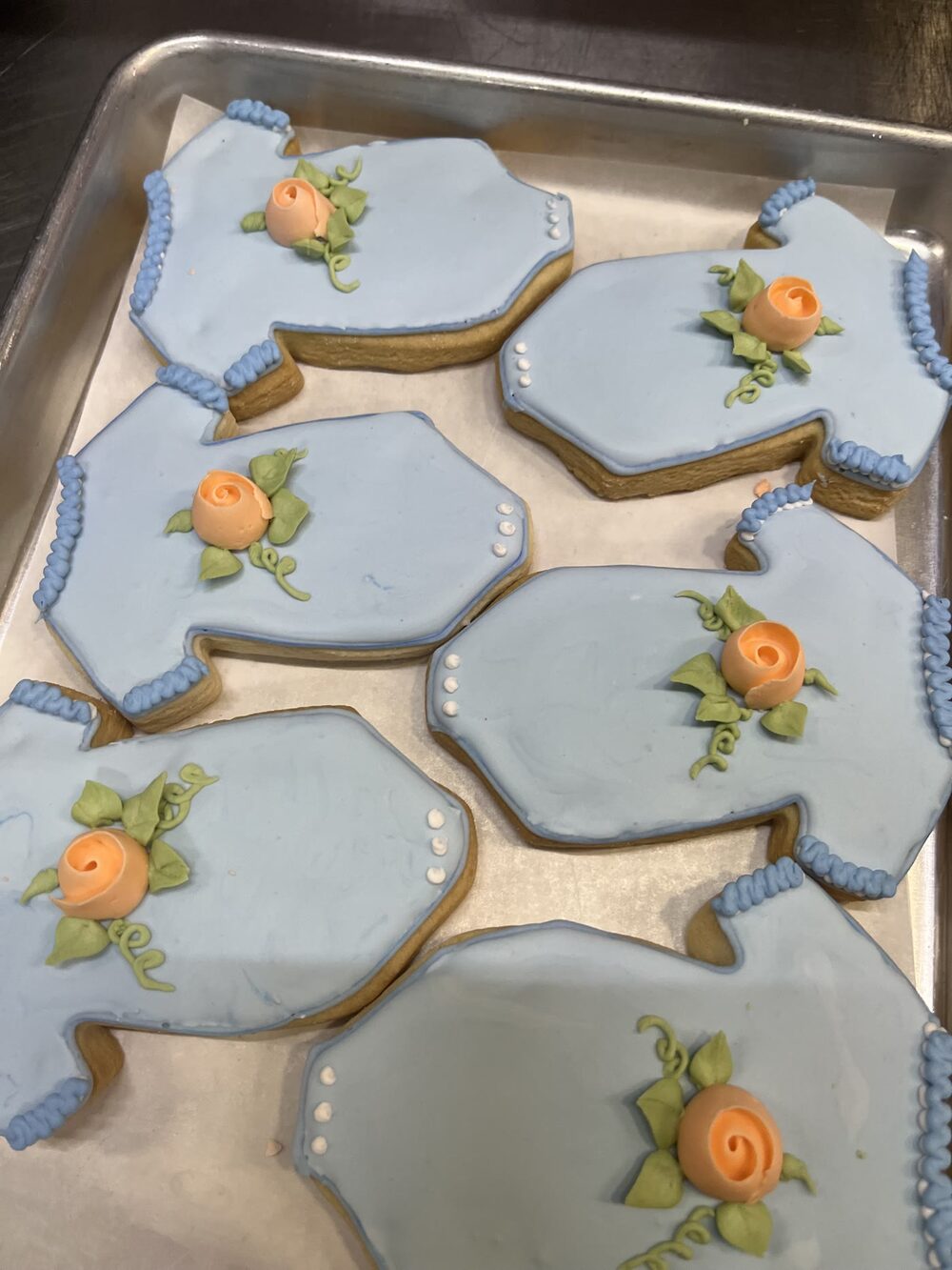Royal iced cookie