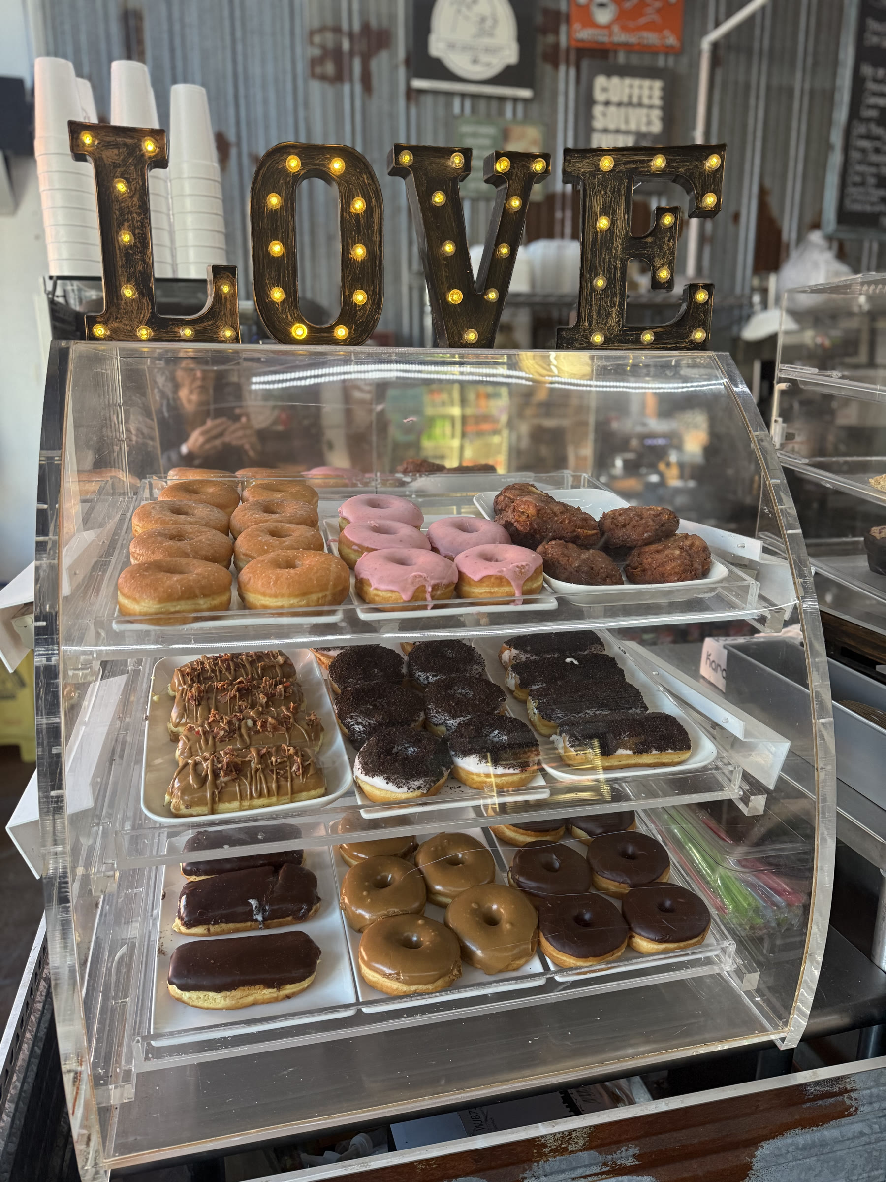 The bakery case