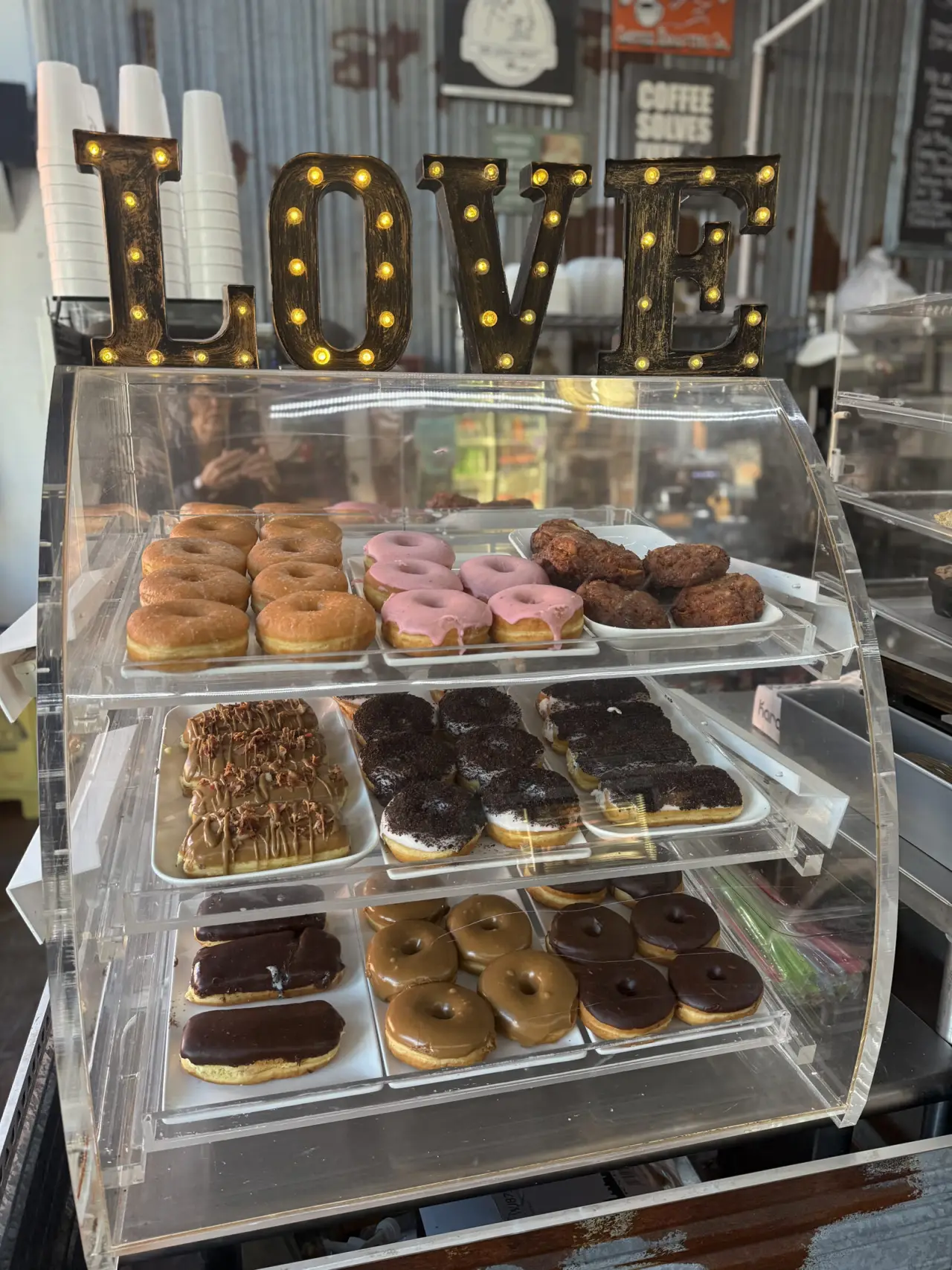 The bakery case