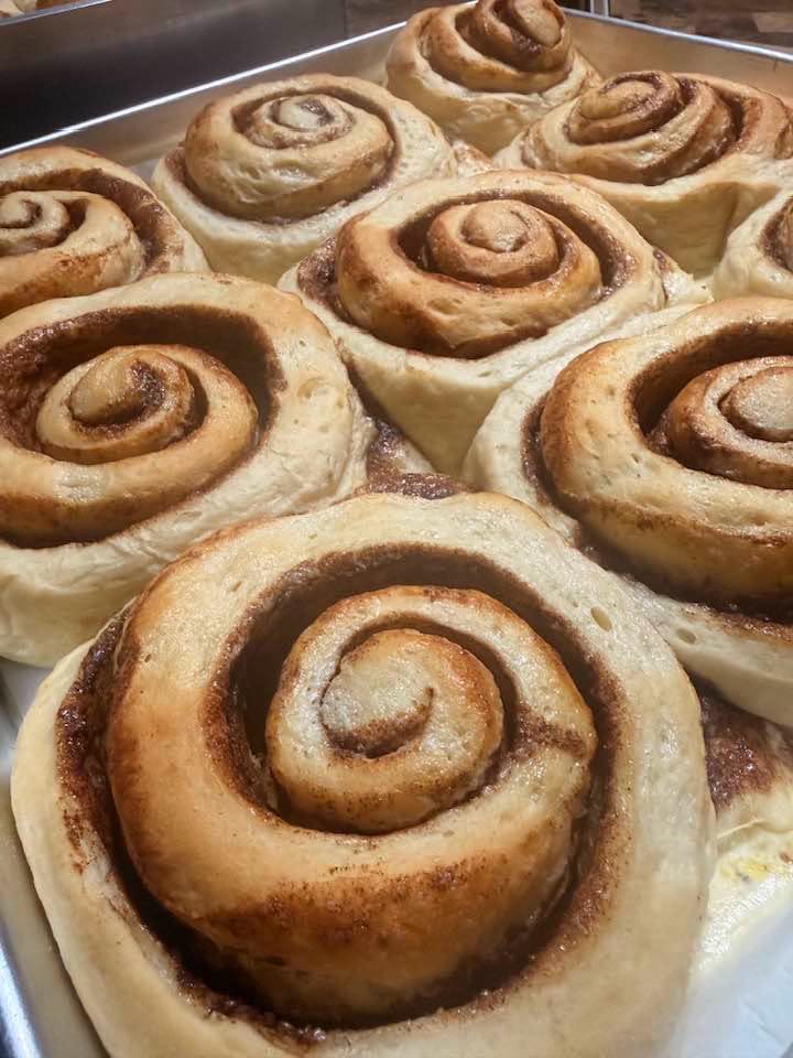 Sourdough cinnamon rolls